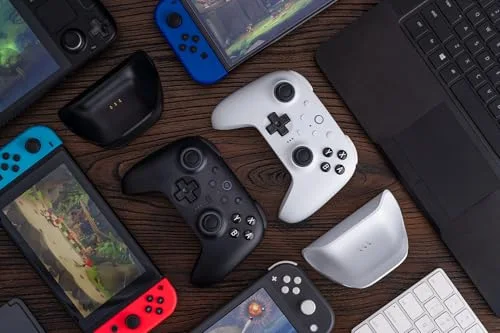 8BitDo Ultimate 2 Bluetooth Black Edition Switch 2 / PC - vue 7