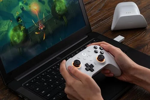 8BitDo Ultimate 2 Bluetooth Black Edition Switch 2 / PC - vue 8