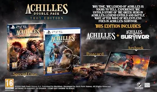 Achilles Double Pack Troy Edition PS5 - vue 3