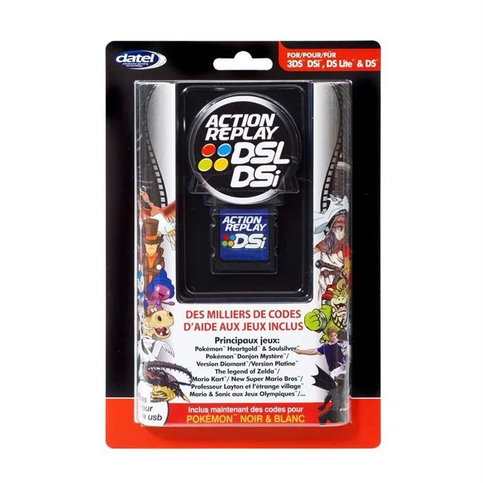Action Replay DSi 3DS DS Lite DS