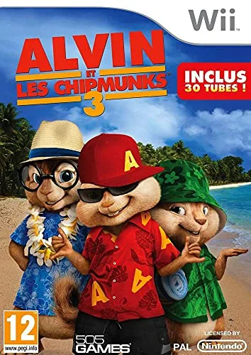 Alvin & The Chipmunks: Chipwrecked Wii