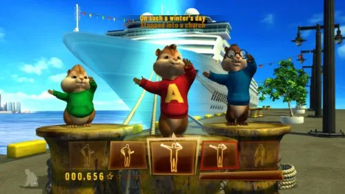 Alvin & The Chipmunks: Chipwrecked Wii - vue 2