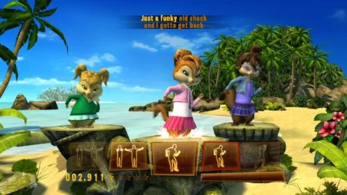 Alvin & The Chipmunks: Chipwrecked Wii - vue 3