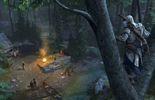 Assassins Creed 3 Jeu Wii U - vue 2