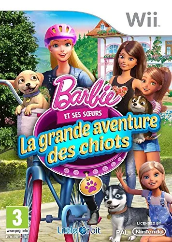 Barbie et ses Soeurs : La Grande Aventure des Chiots Wii
