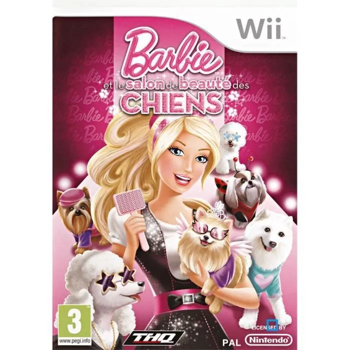 Barbie et le Salon de Beauté des Chiens Wii