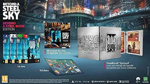 Beyond a Steel Sky Steelbook Edition PS4 - vue 9