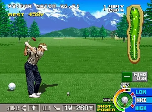 Big Tournament Golf Neo Geo AES+ - vue 4