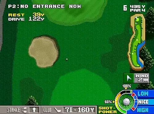 Big Tournament Golf Neo Geo AES+ - vue 5