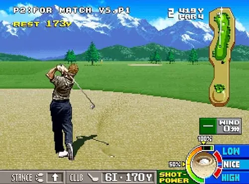 Big Tournament Golf Neo Geo AES+ - vue 7