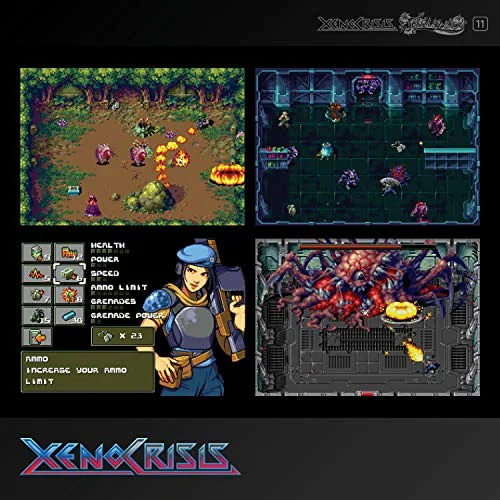 Evercade Xeno Crisis & Tanglewood Cartouche 11 - vue 4