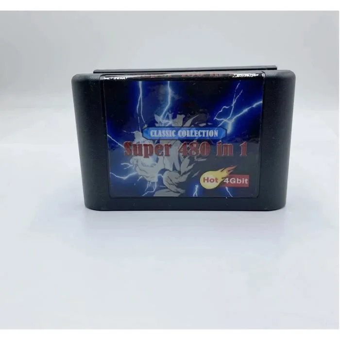 Cartouche Mega Drive 480 jeux en 1 Sega