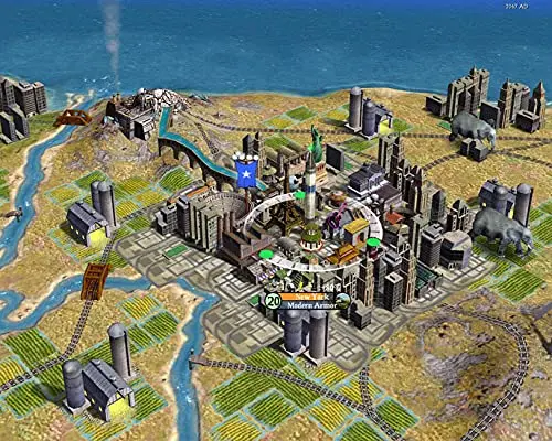 Sid Meier's Civilization IV PC - vue 9