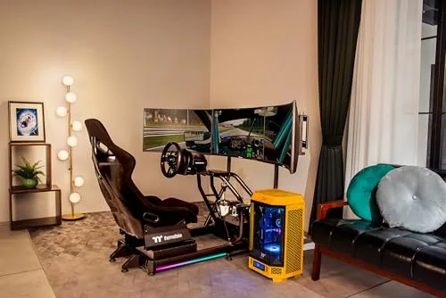 Cockpit de course - THERMALTAKE - GR500 - Expérience immersive - Multicolore - Ergonomique - vue 2