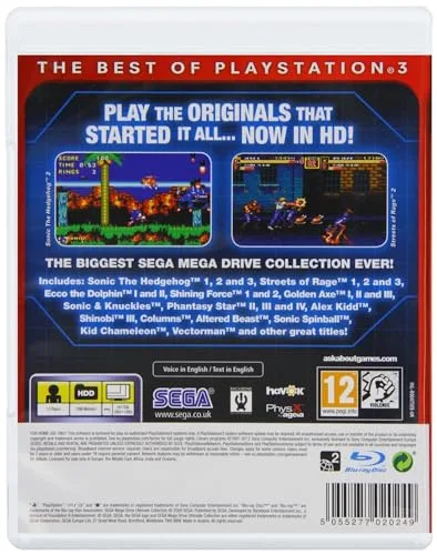 SEGA Mega Drive Ultimate Collection Essentials PS3 - vue 2