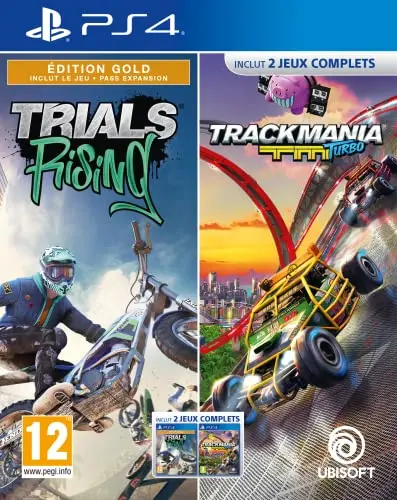Trackmania Turbo + Trials Rising PS4