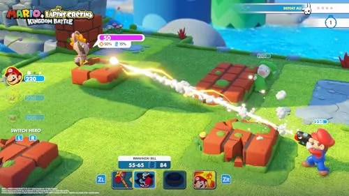 Compilation Mario + Lapins Crétins Kingdom Battle + Sparks of Hope Switch - vue 2