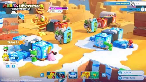 Compilation Mario + Lapins Crétins Kingdom Battle + Sparks of Hope Switch - vue 5