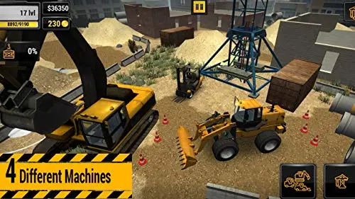 Construction Machines Simulator Switch - vue 2