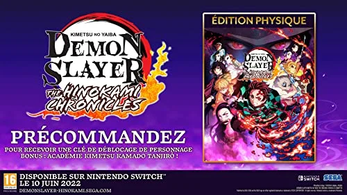 Demon Slayer - Kimetsu no Yaiba - The Hinokami Chronicles Jeu Switch - vue 2