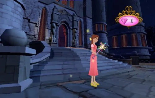 Disney Princesses : Mon royaume enchanté 3DS - vue 2