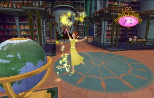 Disney Princesses : Mon royaume enchanté 3DS - vue 4