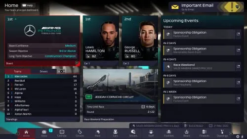 F1 Manager 2022 PS5 - vue 2