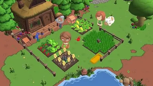 Farmers vs Zombies Switch - vue 2