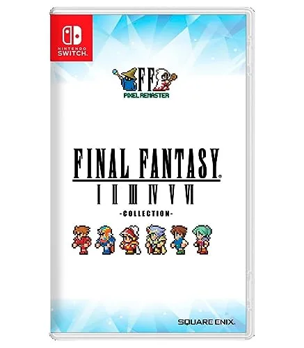 Final Fantasy I-VI Pixel Remaster Collection Switch
