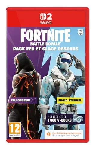 Fortnite Pack Feu & Glace Obscurs Switch 2