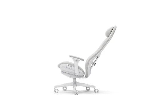 Fractal Design Refine Fabric Light Gaming Chair - Ergonomic Office Desk Chair Functionality with 4D Adjustable Armrests - vue 5