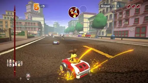Garfield Kart Furious Racing PS4 - vue 4