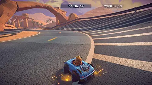 Garfield Kart Furious Racing Switch - vue 5