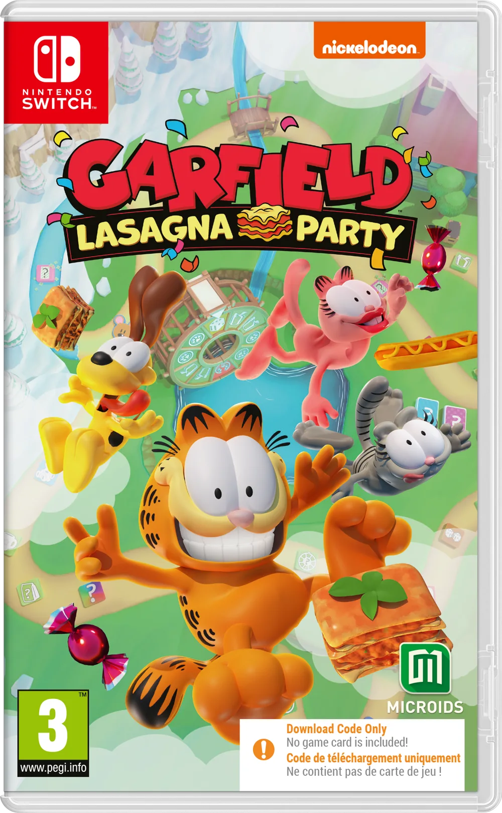Microids Garfield Lasagna Party Switch