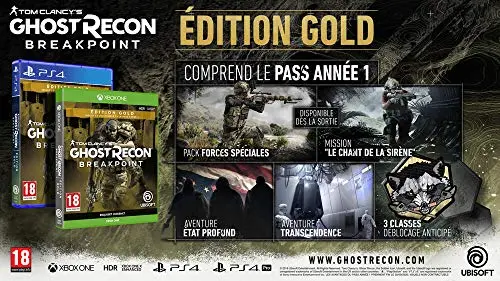 Ghost Recon BREAKPOINT Édition Gold Jeu PS4 - vue 6