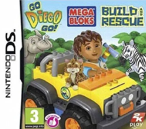 Go Diego! Mega Bloks Mission Construction DS