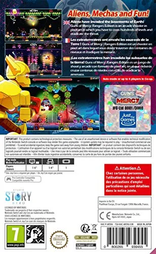 Guns Of Mercy Rangers Edition Just Limited Jeu Nintendo Switch - vue 2