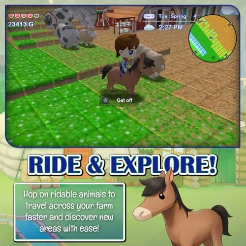 Harvest Moon The Lost Valley + Skytree Village Edition Collector Switch - vue 7