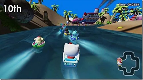 Hello Kitty & Sanrio Friends 3D Racing 3DS - vue 3