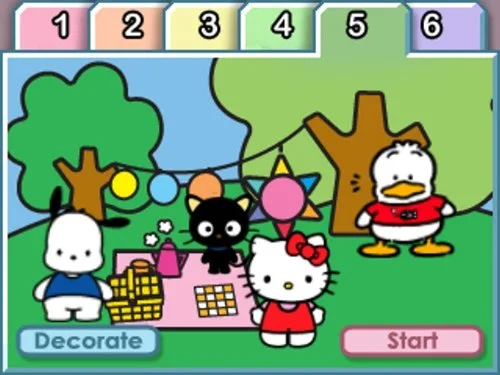 Hello Kitty Picnic with Sanrio Friends 2DS/3DS - vue 6