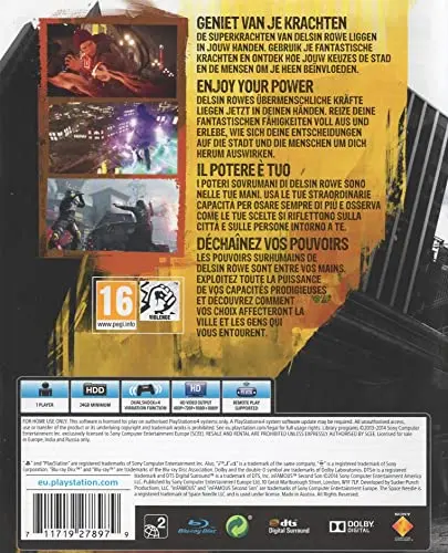 Jeu dAction - Sony - inFamous : Second Son - PS4 - Edition Standard - Blu-Ray - vue 2