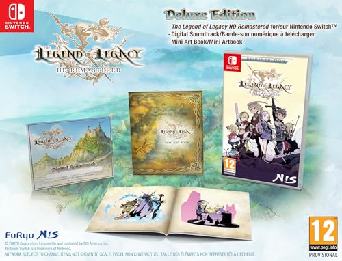 The Legend of Legacy HD Remastered Deluxe Edition Switch
