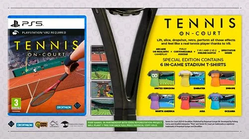Tennis On-Court PS5 - vue 2