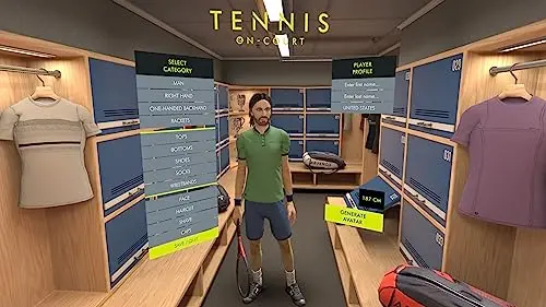 Tennis On-Court PS5 - vue 3