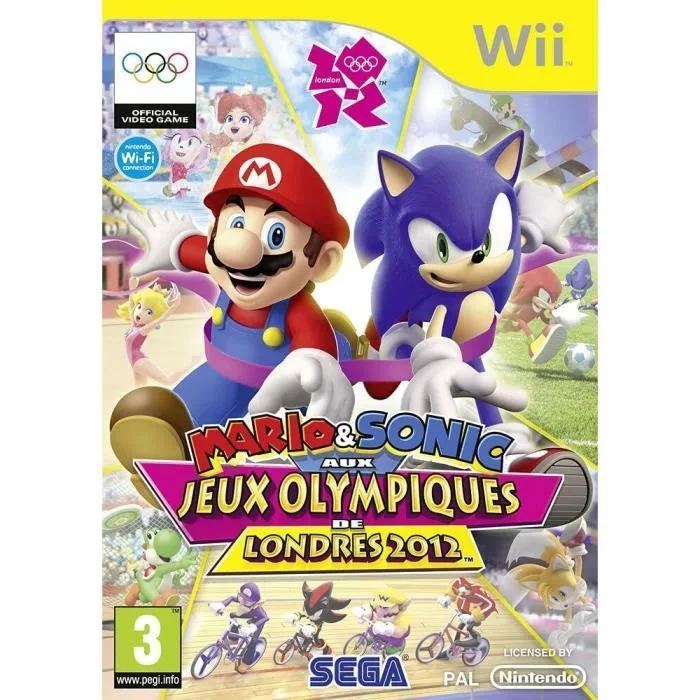 Mario & Sonic aux Jeux Olympiques de Londres 2012 Wii