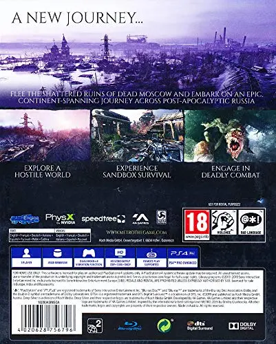 Metro Exodus Standard PS4 - vue 2