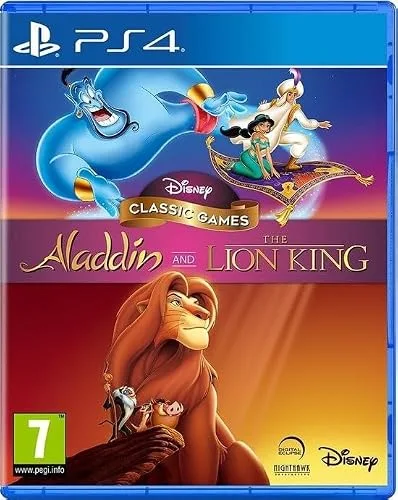 Disney Classic Games : Aladdin and The Lion King PS4 - vue 2