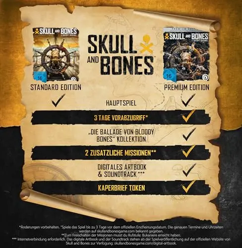 Jeu PS5 - UBISOFT - Skull & Bones Édition Premium - RPG daction coopératif - Monde ouvert - Boîte (Blu-Ray FR) - vue 5