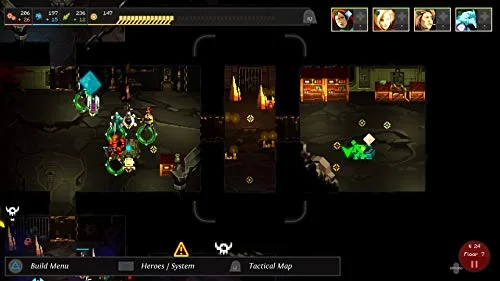 Jeu vidéo daction - Merge Games - Dungeon of the Endless - PlayStation 4 - Stratégie et survie - Équipe de héros - vue 6