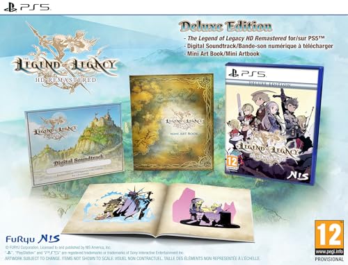 The Legend of Legacy HD Remastered Deluxe Edition PS5